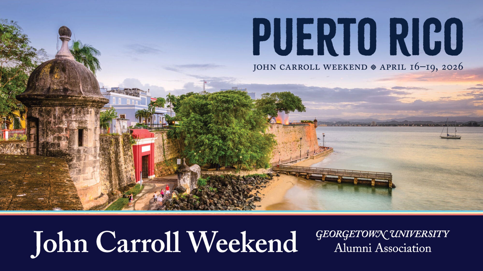 john carroll weekend 2026 puerto rico
