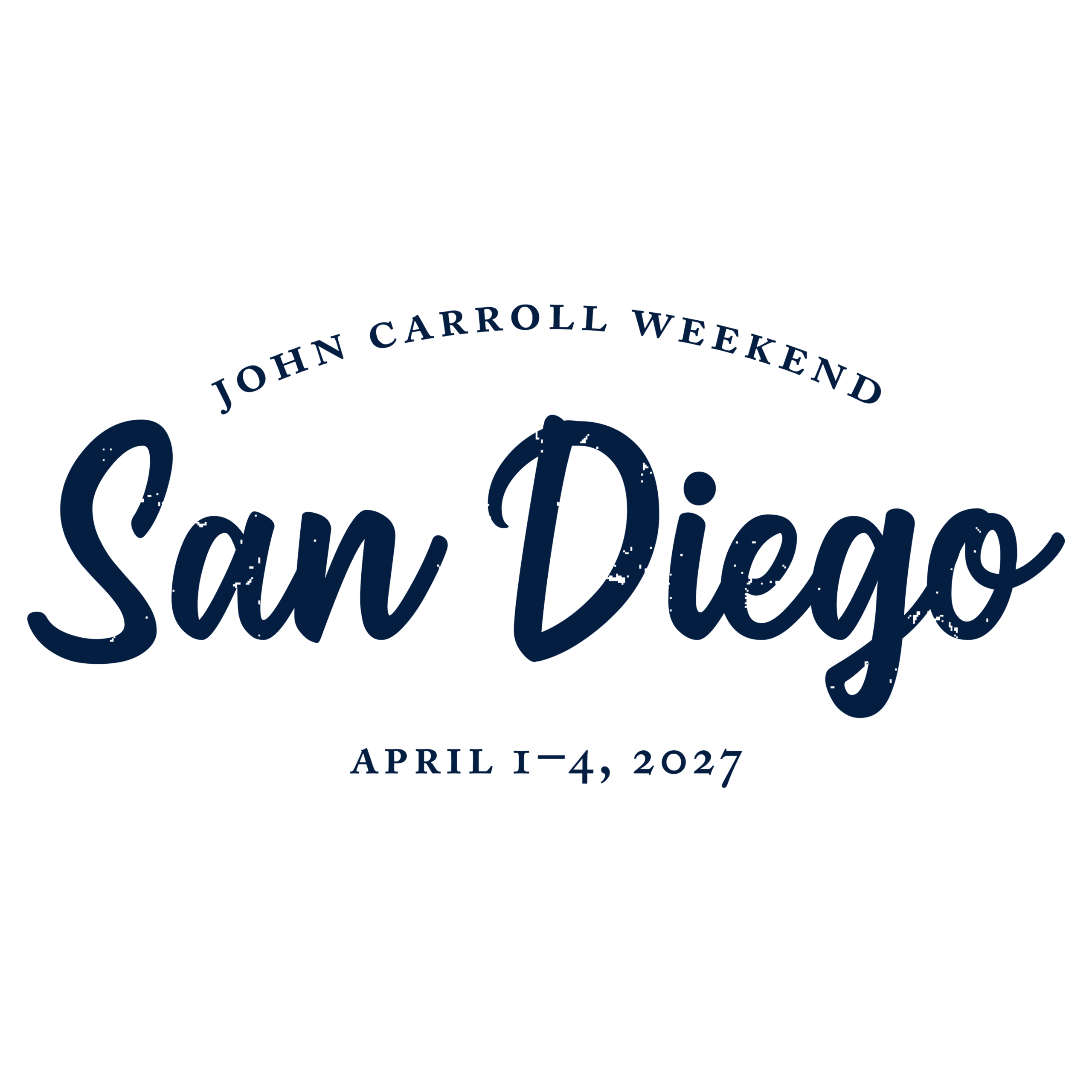 john carroll weekend 2027 San diego